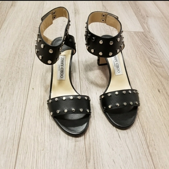 NWOB Jimmy Choo Veto Heeled Sandals Authentic - Picture 5 of 8
